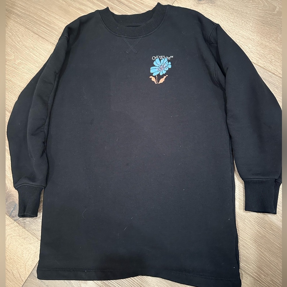 Kids OFF-WHITE tunic sweatshirt